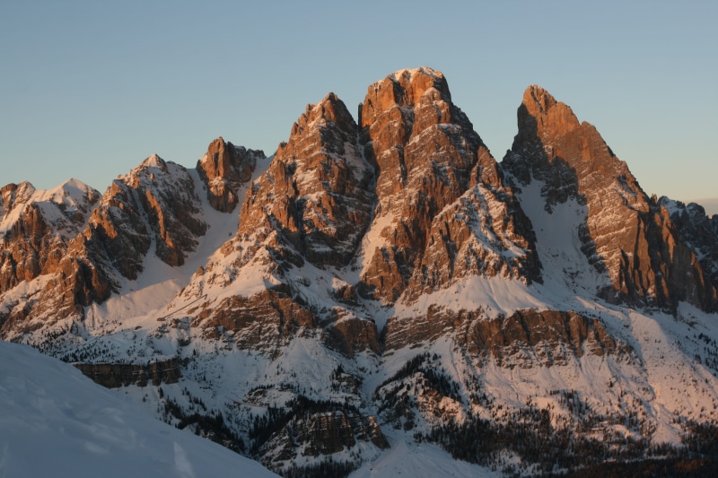 cortina dampezzo, landscape, mountain range, monte cristallo, snowcapped mountain, beauty in nature, mountain, formation, snow, rock - object, tranquil scene