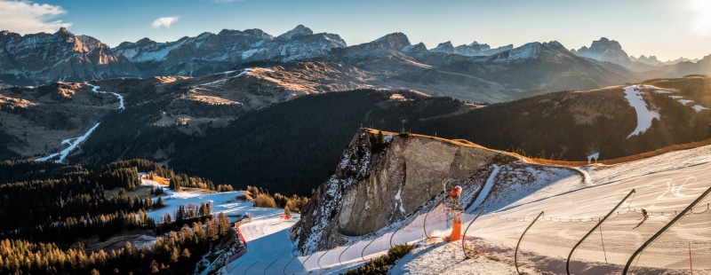 photograph, scenic, clouds, alta, canvas  prints, winter, european, Alta Badia, rocks, badia, snowing, outdoors, print, scenery, tree, view, mountains