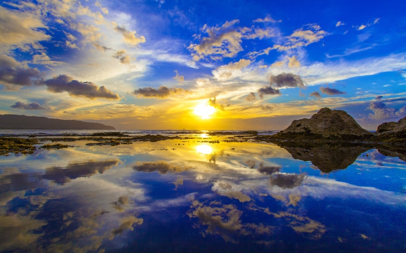 wallpapers, phones, shore, reflection, outdoors, orange color, country, mobile, water, sun, beach, idyllic, north, nature, tranquil scene, s, beauty in nature