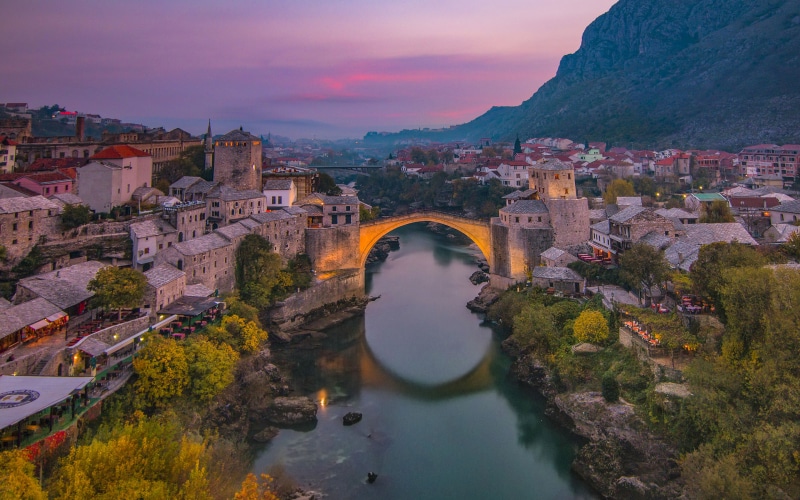 tv, city, bosnia, tablet, k, bridge, mobile, desktop, old, laptop, ultra, twilight, 4K, mostar, hd, herzegovina, phones