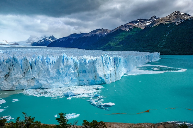 sky, snow, iceberg, non-urban scene, nature, no people, glacier, tranquil scene, beauty in nature, panoramic, outdoors, ice, water, leisure activities