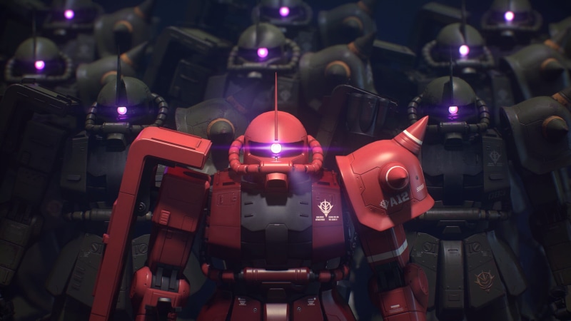 robot, 1080P, anime, Gundam, Zaku II, mech, Char Aznable, Mobile Suit, Mobile Suit Gundam