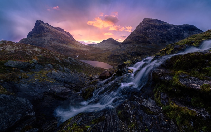 romsdalen, 4K, sunrise, pc, hd, valley, norway, light, mobile, tablet, desktop, morning