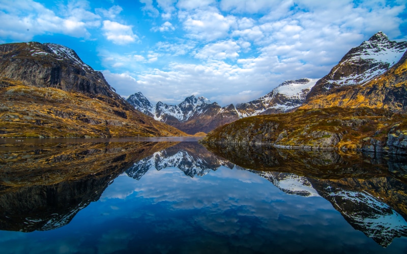 landscape, country, tablet, hd, norway, lofoten, nature, europe, reflection, mountains, laptop, 4K, mobile, phones, water
