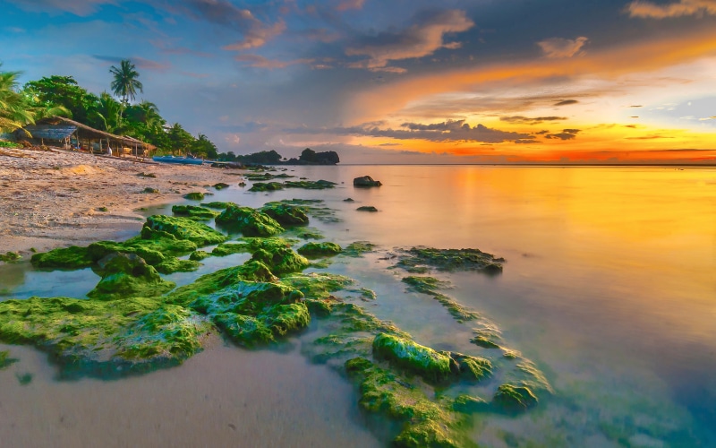 mobile, beach, apatot, ultra, laptop, sunset, phones, 4K, philippines, asia, exotic, hd, desktop,