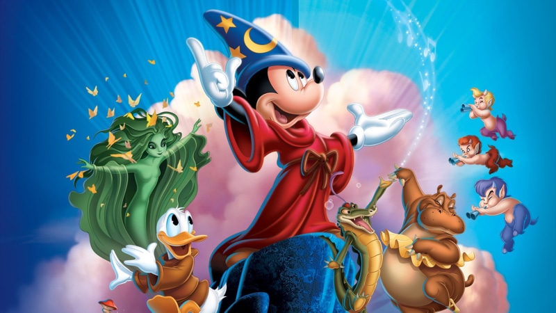 hd, mouse, fantasia, mobile, cartoons, desktop, tablet, 1080P, mickey, pc