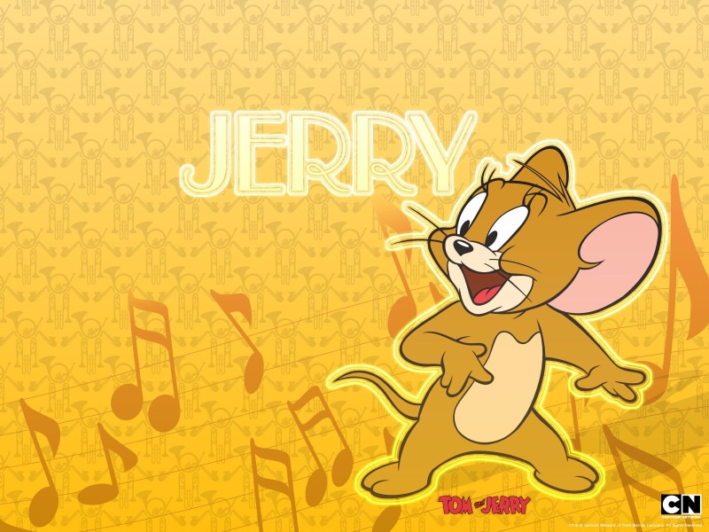 wall - building feature, event, representation, pattern, 720P, Tom And Jerry, mammal, mural, fun, communication, jerry, tom, no people, western script