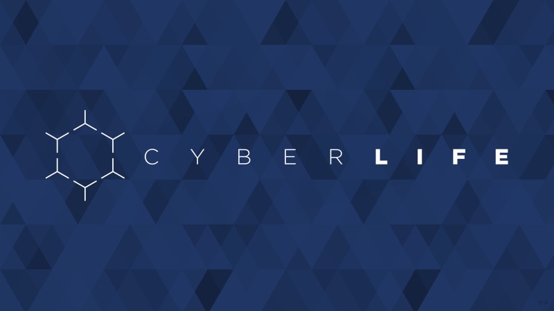 pattern, design, shape, full frame, triangle, wall - building feature, connection, geometry, geometric shape, Detroit: Become Human, repetition, blue, logo