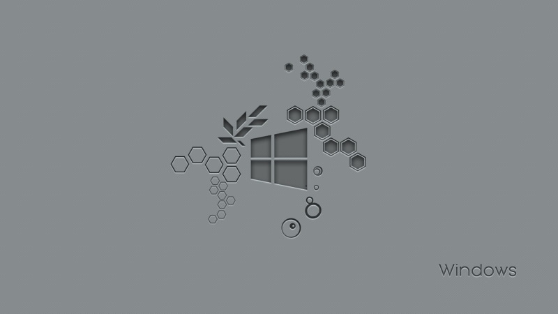Windows 10 Anniversary, Microsoft Windows, hexagon, 1080P