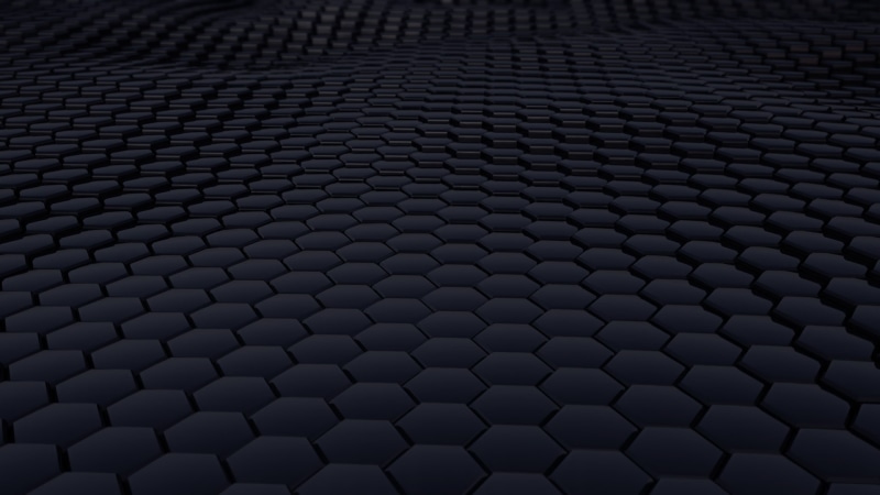 1080P, digital/artwork, black, honeycomb, pattern, hd