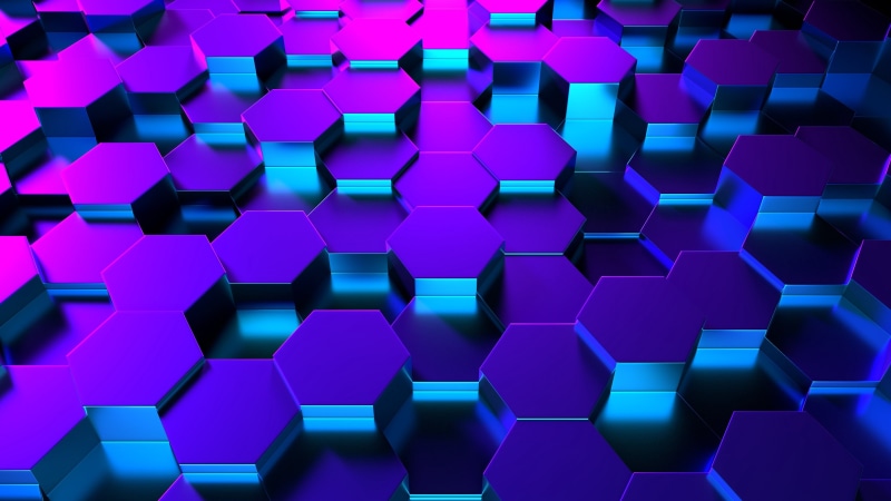 cube Shape, three-dimensional Shape, pattern, design, shiny, 4K, science, futuristic, digital composite, three Dimensional, computer Graphic, backdrop
