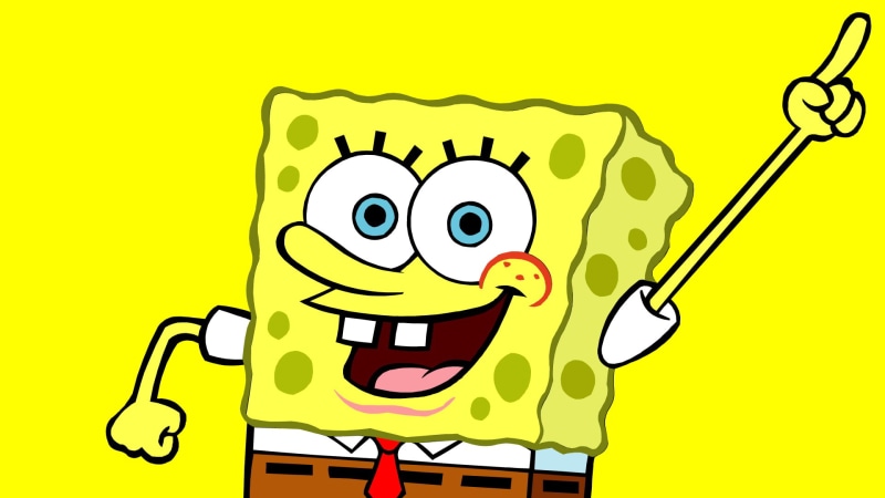 cartoon, yellow, 1080P, small, spongebob