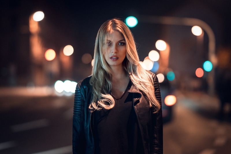 portrait, blonde, women, 1080P, face