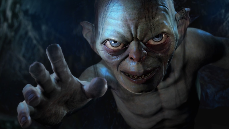 Middle-earth: Shadow of Mordor, digital, human face, showing, video games, focus on foreground, emotion, looking at camera, headshot, 5K, indoors, mid adult