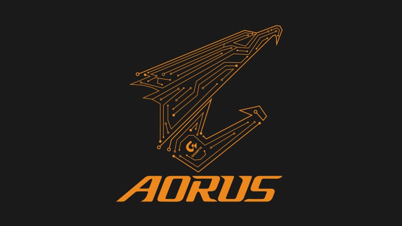 aorus, gigabyte, logo, 4K, eagle