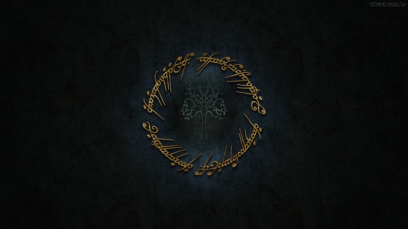 circle, rings, fantasy, hd, the, 2K, lord, elvish