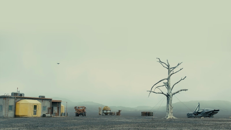 Blade Runner 2049, dystopian, trees, 4K, Blade Runner, car, mist, movies
