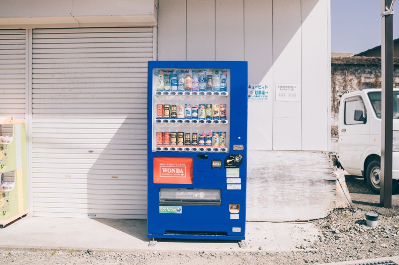 drinks, motor vehicle, tokyo, no people, day, outdoors, wall - building feature, kyoto, technology, consumerism, fuji, japanese, architecture, standalone