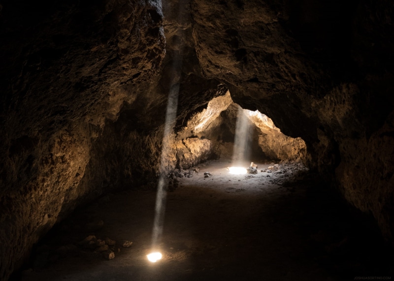 rock formation, sea, land, geology, scenics - nature, inside, lights, beauty in nature, 2K, mountain, indoors, physical geography, rock, dark, sun, no people