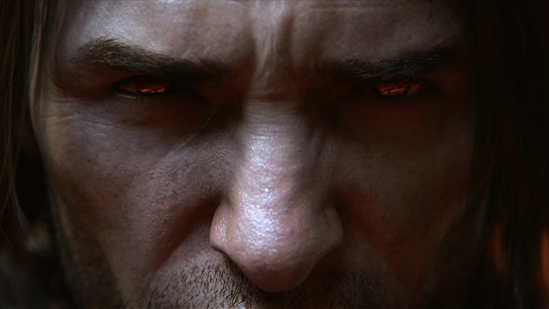sadness, headshot, human eye, bruise, mid adult men, adult, looking, 1080P, The Lord of the Rings, video games, looking at camera, portrait, emotion, beards