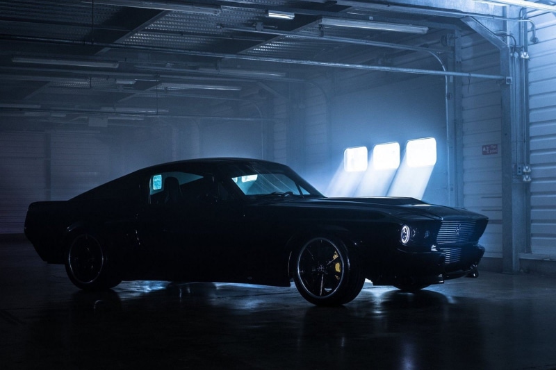 1080P, car, electric car, 1967 Mustang Fastback, classic car