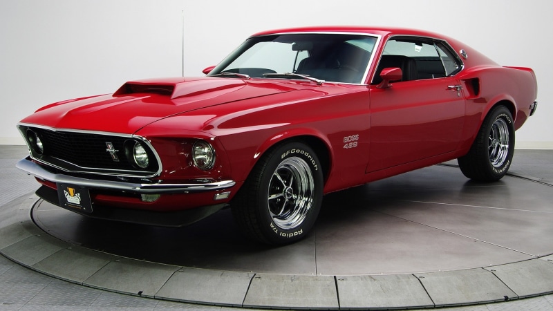 1080P, Ford Mustang, Boss 428 Mustang, car, muscle car