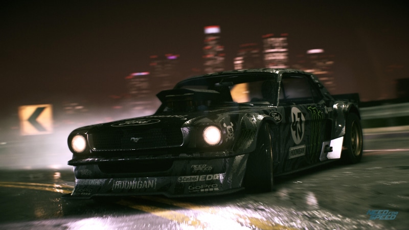 hoonigan, 4K, block43, need for speed, cars, ken block, hunicorn, 2015, monster, game, mustang, car, ford