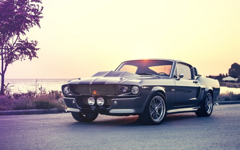 mustang, motor vehicle, muscle cars, no people, Ford Mustang, day, land vehicle, stationary, Ford Mustang Shelby, Shelby GT, vintage car, car, outdoors