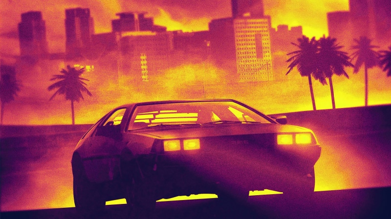 Music, Illustration, DMC, Style, DeLorean DMC-12, Triangle, DeLorean, 2K, Synthpop, Futuresynth, Auto, Electronic, Retrouve, Synth-pop, Synth, Machine