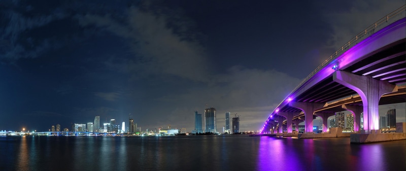 Miami, Florida, 2K, photography, ultra-wide