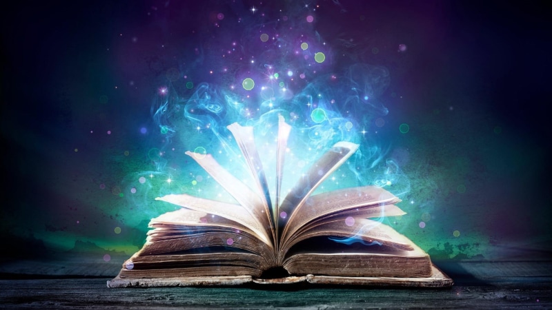 graphics, spirituality, book, magic, glamour, light, 1080P, spirit, fantasy art, darkness