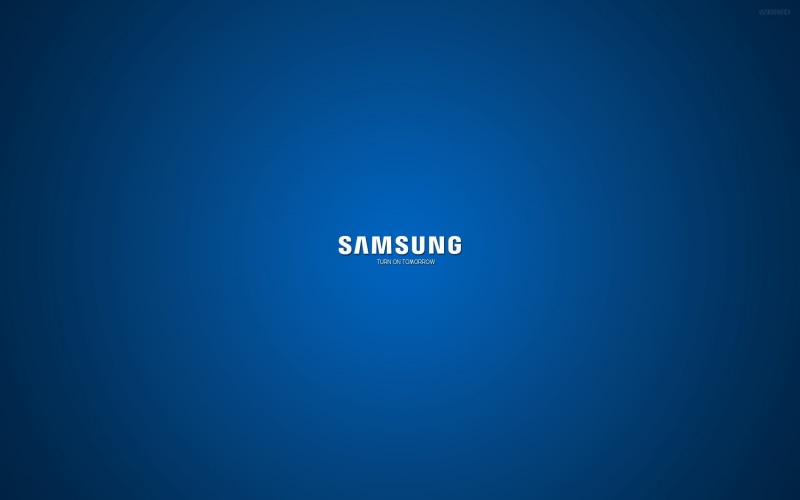 company, white, samsung, 2K, logo, blue