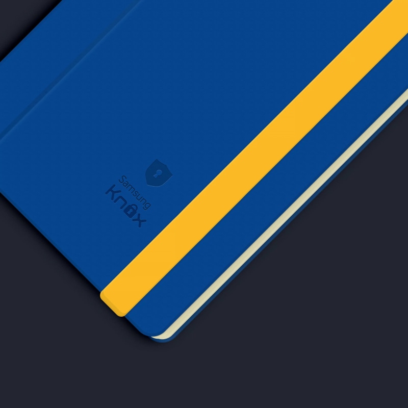 high angle view, black color, yellow, tilt, close-up, single object, application, sign, economy, text, Samsung, security, finance, credit card, Samsung Knox