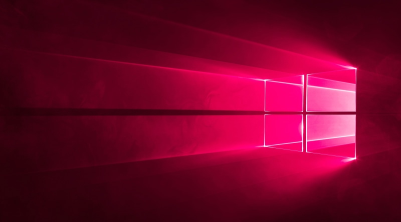 Windows 10, pink, Windows, theme, 4K