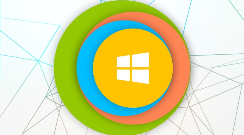 sky, art, logo, outdoors, symbol, no people, microsoft, design, yellow, shape, pattern, low angle view, close-up, circle, 5K, nature, multi colored, Windows 10