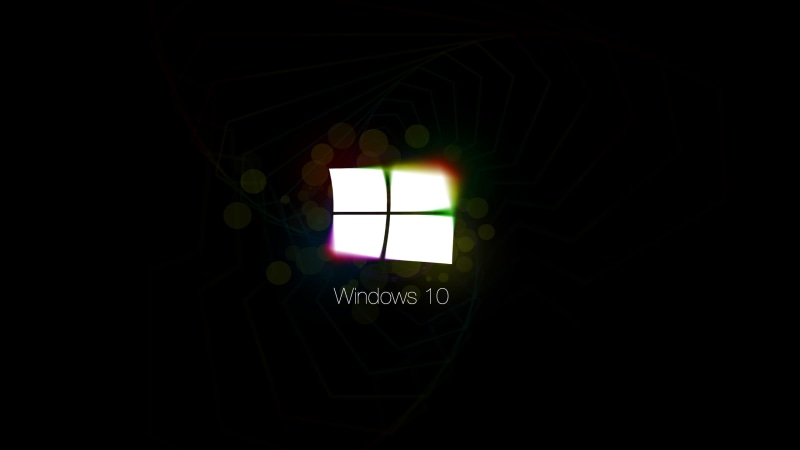 copy space, western script, 2K, Microsoft Windows, digital camera, black background, indoors, Windows 10 Anniversary, camera - photographic equipment