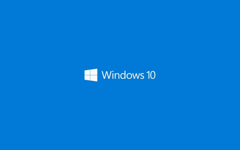 1080P, Windows 10, operating system, Microsoft Windows, logo, minimalism