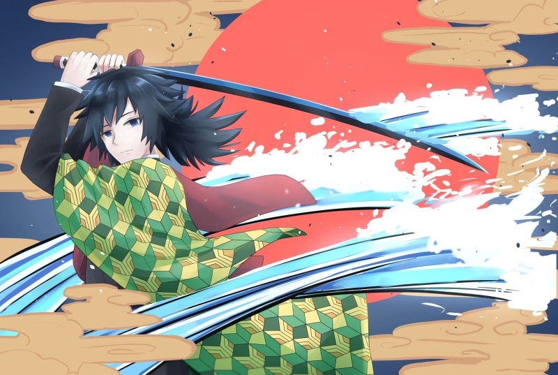 Giyuu Tomioka, Anime, Demon Slayer: Kimetsu no Yaiba, 2K