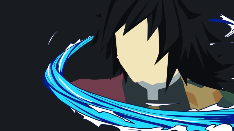 4K, Anime, Demon Slayer: Kimetsu no Yaiba, Giyuu Tomioka