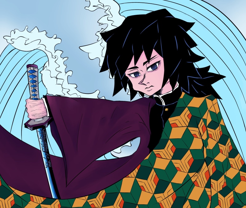 Giyuu Tomioka, Anime, Demon Slayer: Kimetsu no Yaiba, 2K