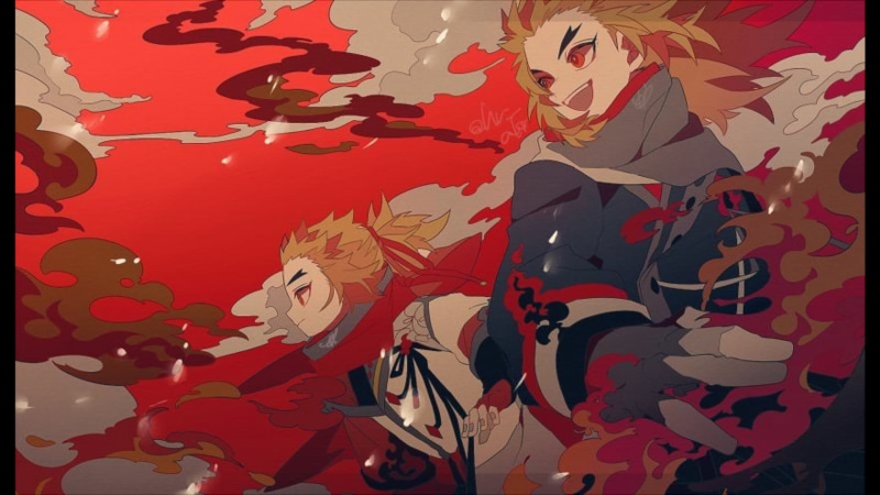 1080P, Kimetsu no Yaiba, Kyojuro Rengoku