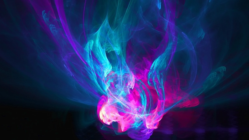 teal, 1080P, light - natural phenomenon, motion, pattern, multi colored, vibrant color, flowing, shape, neon colored, complexity, digital art, pink color