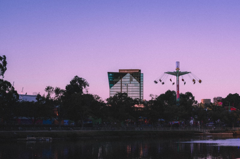 sunset, vintage, purple, dusk, tumblr sky, 5K, architecture, no people, plant, nature, waterfront, copy space, tumblr, water, building, tree, lake, sky