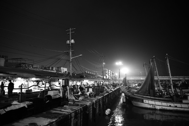 korea, black And White, public domain, famous Place, urban Scene, connection, nature, city, scenery, water, cable, architecture, moored, Incheon, outdoors