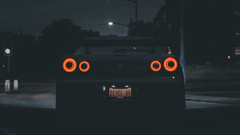 Nissan GTR R34, Nissan, video games, 1080P, GTR R34, Forza Horizon 4, Nissan Skyline GT-R R34
