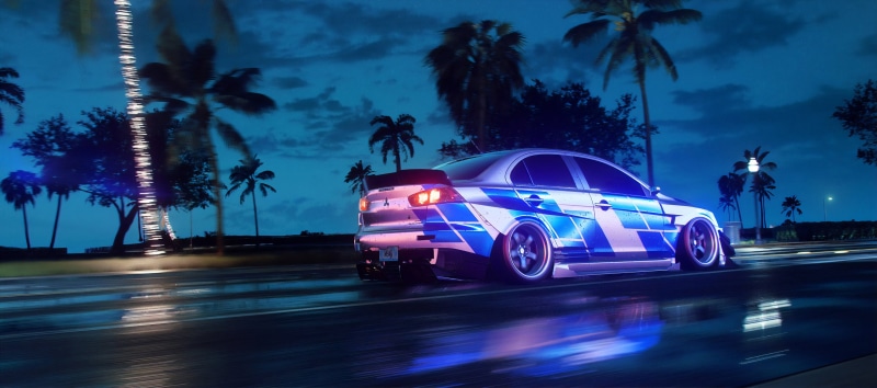 Electronic Arts, NFS, Need For Speed, 2019, Mitsubishi, Need For Speed: Heat, 4K, Lancer