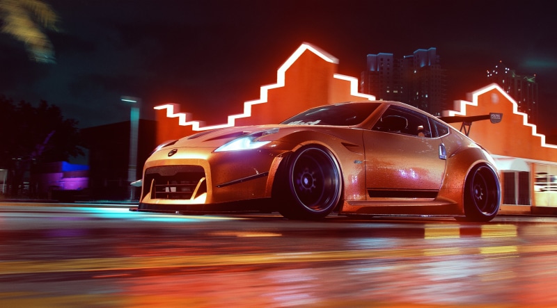 Nissan 370Z, Need For Speed, Need for Speed Heat, Race Car, 4K