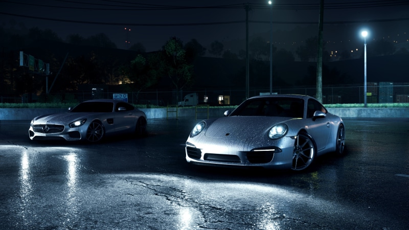 4K, Need For Speed 2016, 911 Carerra, Mercedes AMG, Porsche, NFS