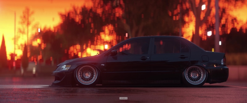 Mitsubishi Lancer Evo X, JDM, Lamborghini, Ferrari, Need for Speed, Lamborghini Aventador J, CROWNED, 2K, need for speed 2016, Porsche, car, Pagani, Need