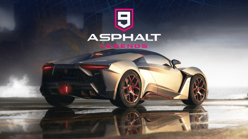 1080P, Video Game, Reflection, Asphalt 9: Legends, Sport Car